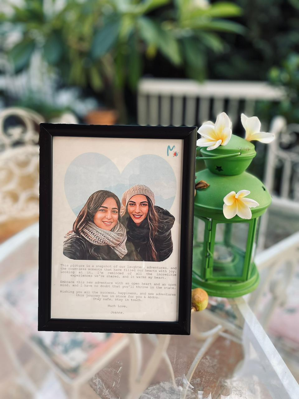 Custom Illustrated Frames