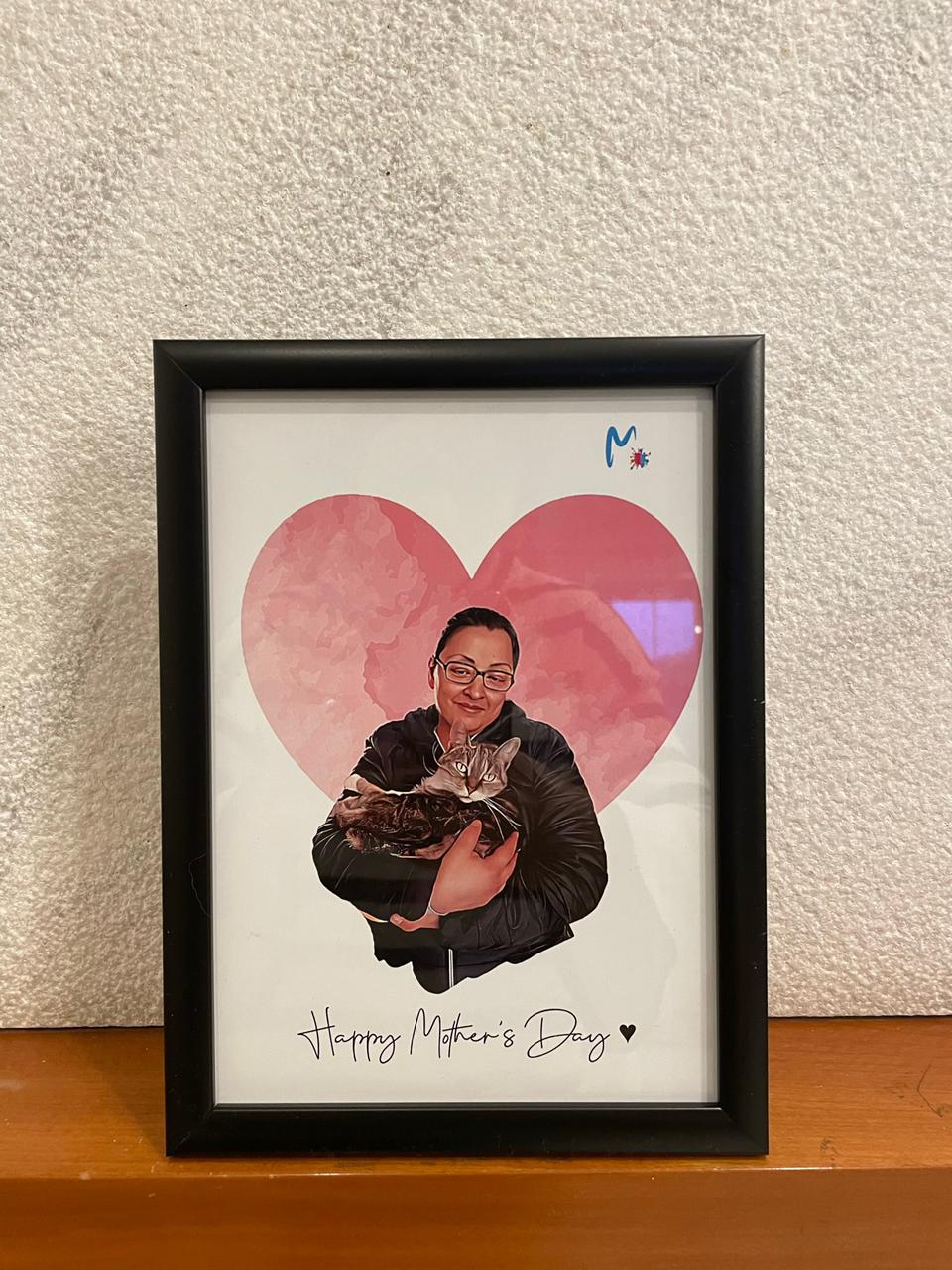 Custom Illustrated Frames