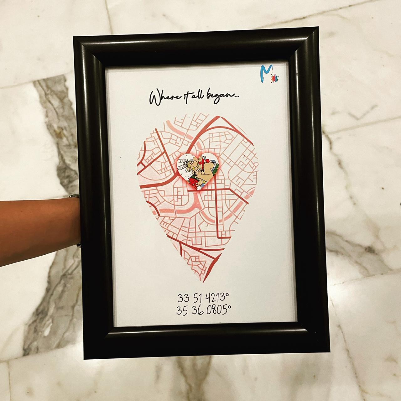 Custom Illustrated Frames